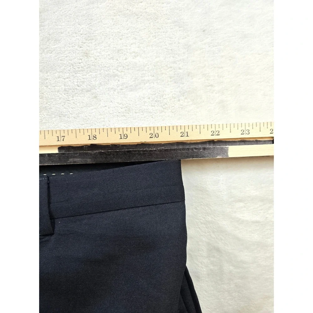 Joseph Abboud Loro Piana Suit Mens 48R 2 Piece Pants 42x27 Navy Blue Wool USA